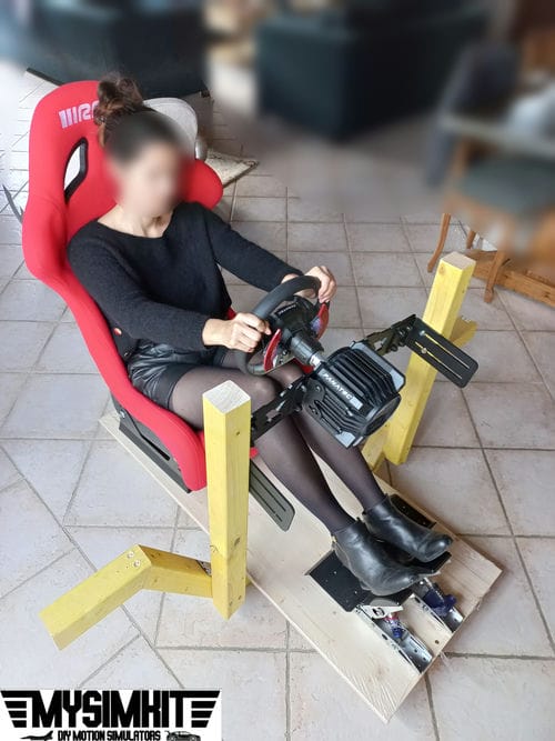 Images montrant un essai de la plateforme par un humain