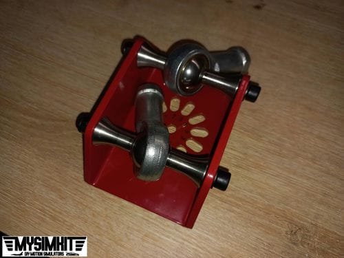 photo montrant les pièces de jonction  avec rotules