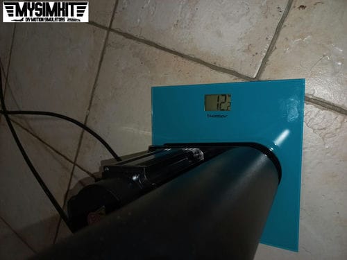 Poids du vérin : 12.2 kilos
