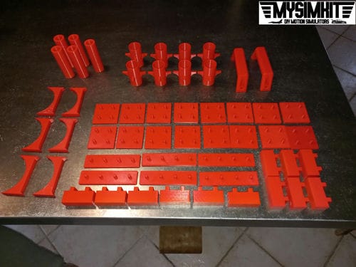 MySimKit-6 : 3D printed parts
